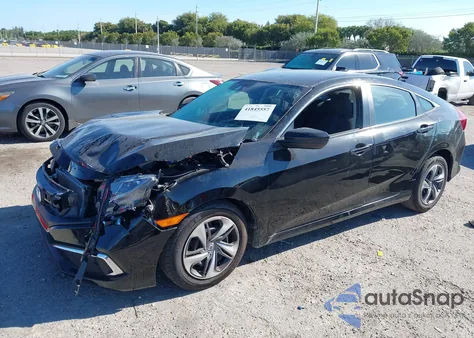 2020 Honda Civic Lx from USA, damaged, VIN 2HGFC2F65LH564964